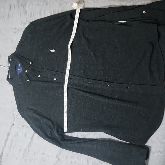 Ralph Lauren feather weight mesh charcoal gray large - Picture 1 of 3